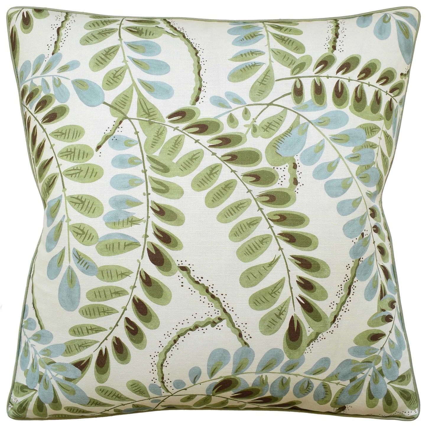 Throw Pillow: Augusta Sage 22" x 22"