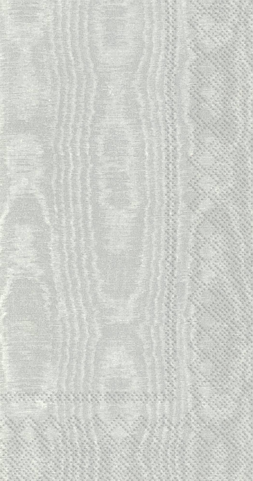 Paper Guest Towels 16 count Moiree Silver