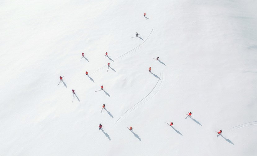 Aerial Group Acrylic Tray 18x18 large square