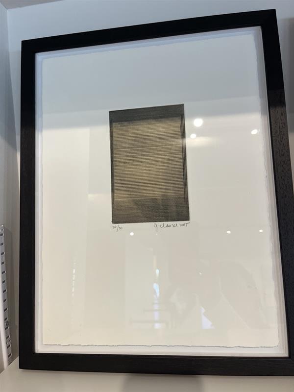 Artwork - Abstract J Clause 2015 Mute Gray Stripes