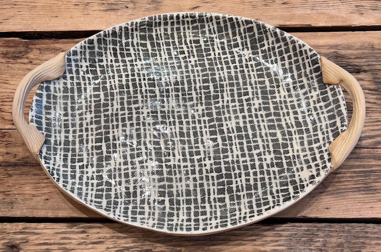 Sm Oval w/Handles Metro