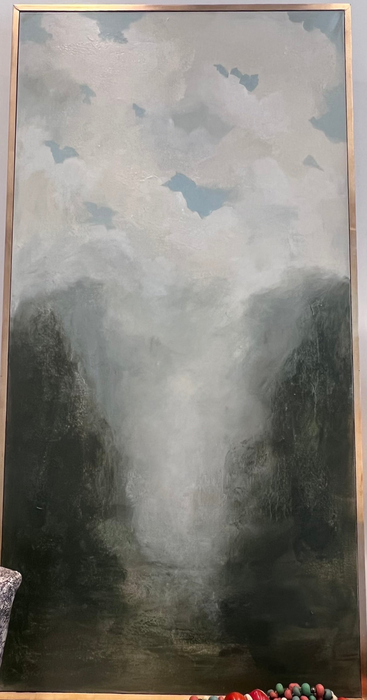 Artwork - Fred Cox - Plaster Landscape 36" x 72"