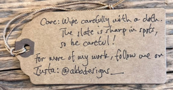 Bob Grosse - sculpture cherry & New England slate