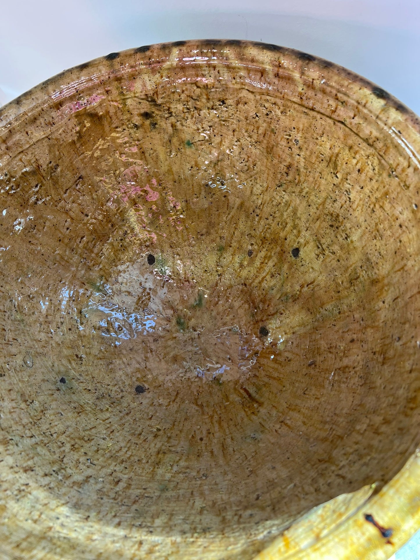 Large Tamegrout Bowl in Jaune (yellow)