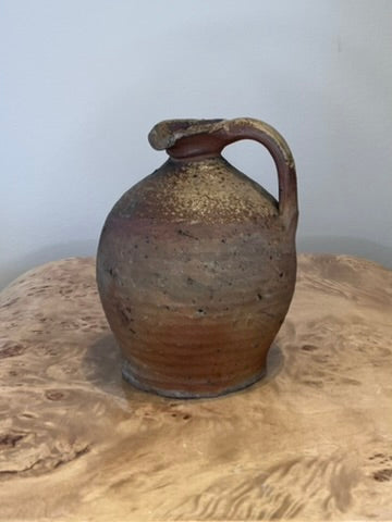 Antique French Earthenware Small Water Vessel