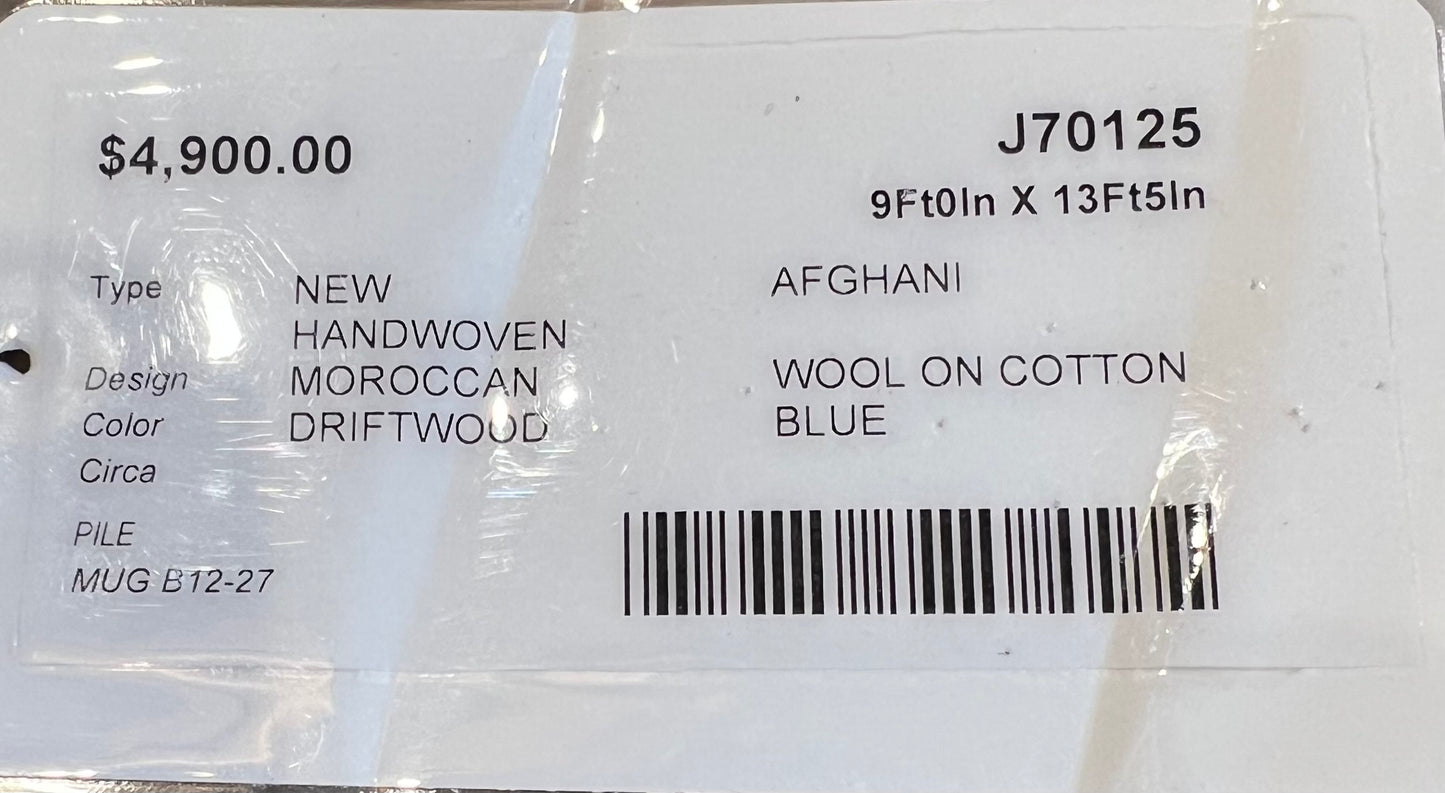 New Afghani Rug J70125