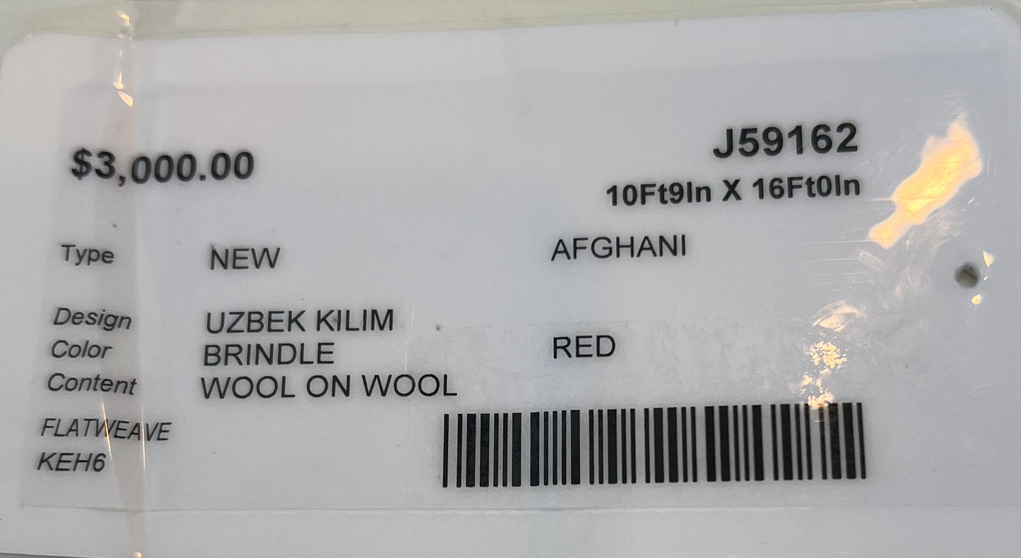 New Uzbek Kilim Rug J59162