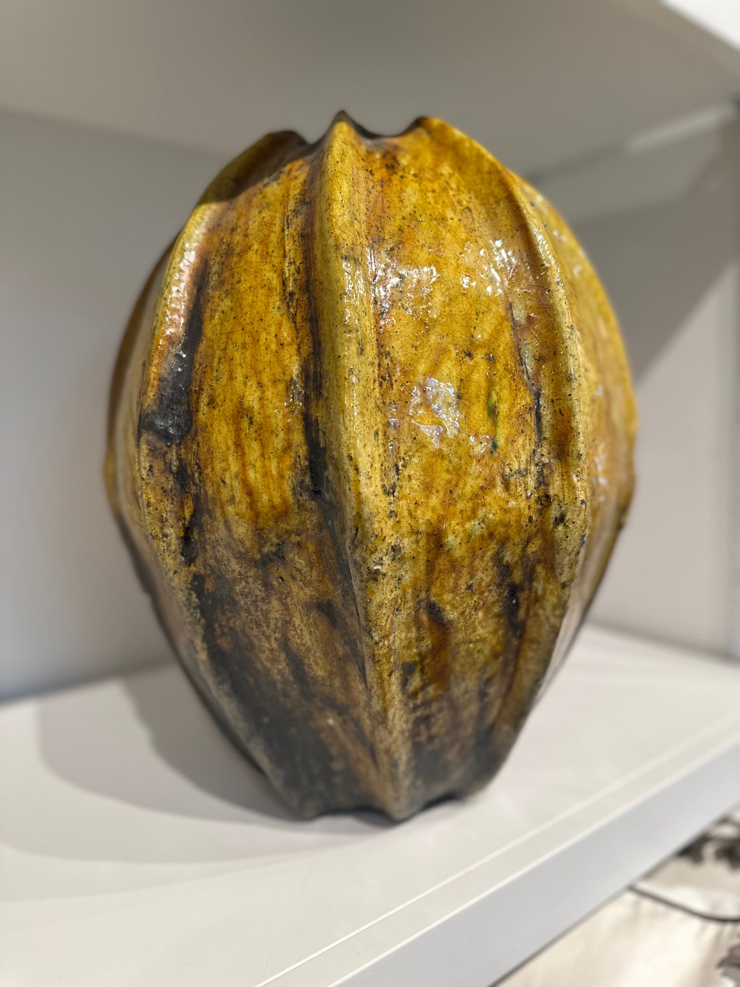 Amber Tulip Flower Tamegroute Vases