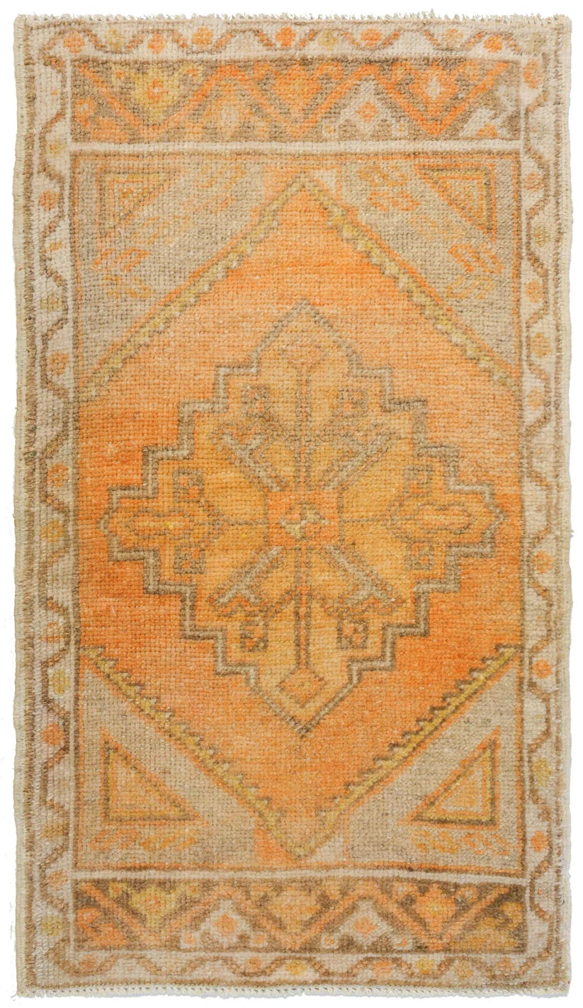 Vintage Turkish Yastik Rug J70927