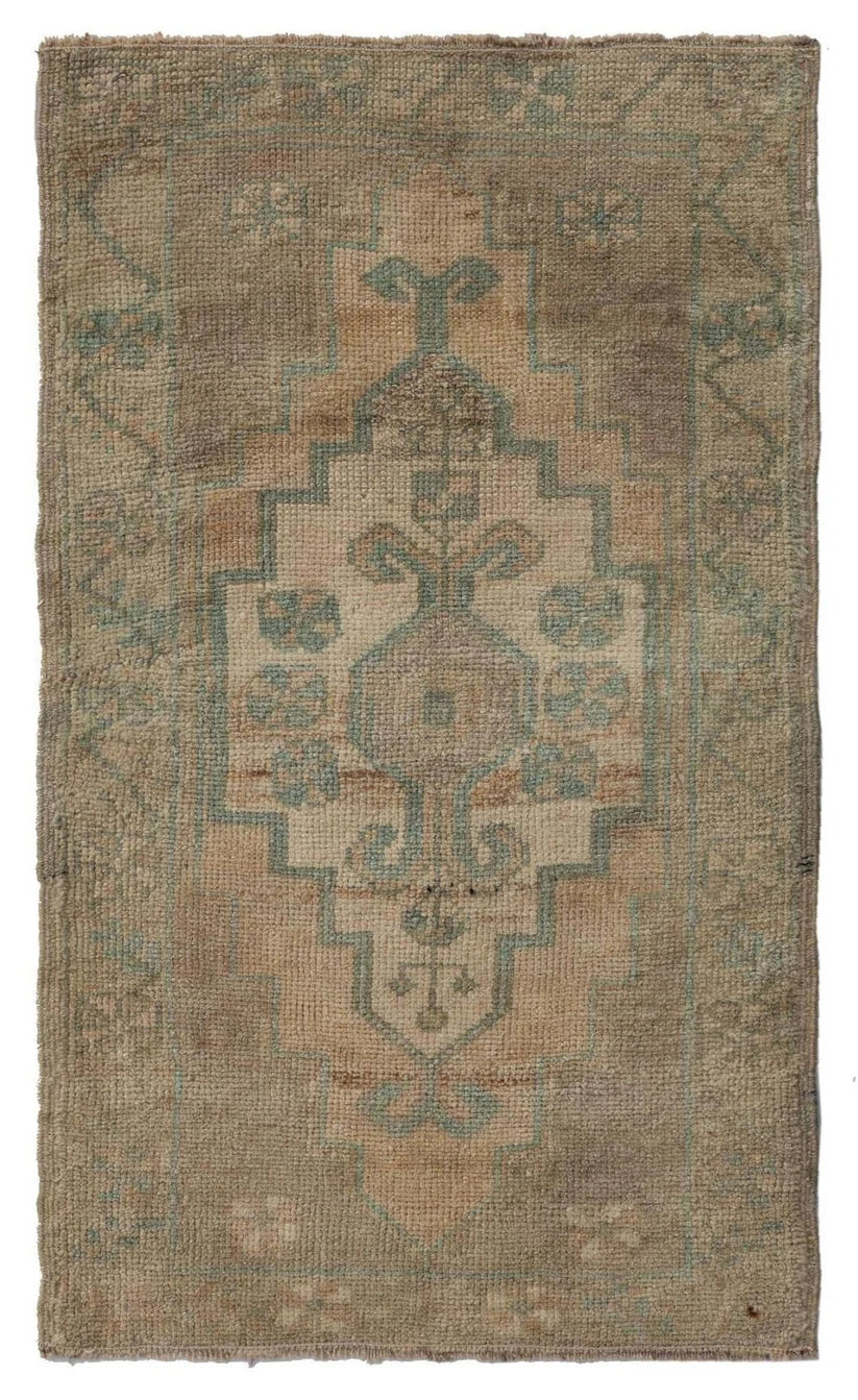Vintage Turkish Yastik Rug J77837