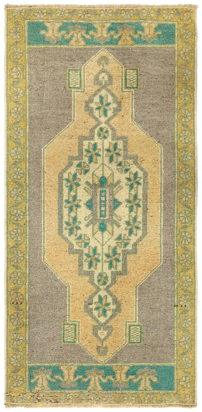 Vintage Turkish Yastik Rug J79311
