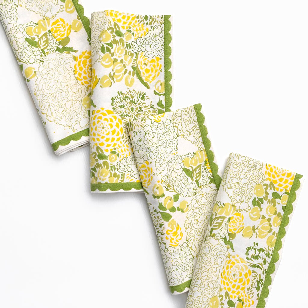 Pomegranate Summer Garden Napkins