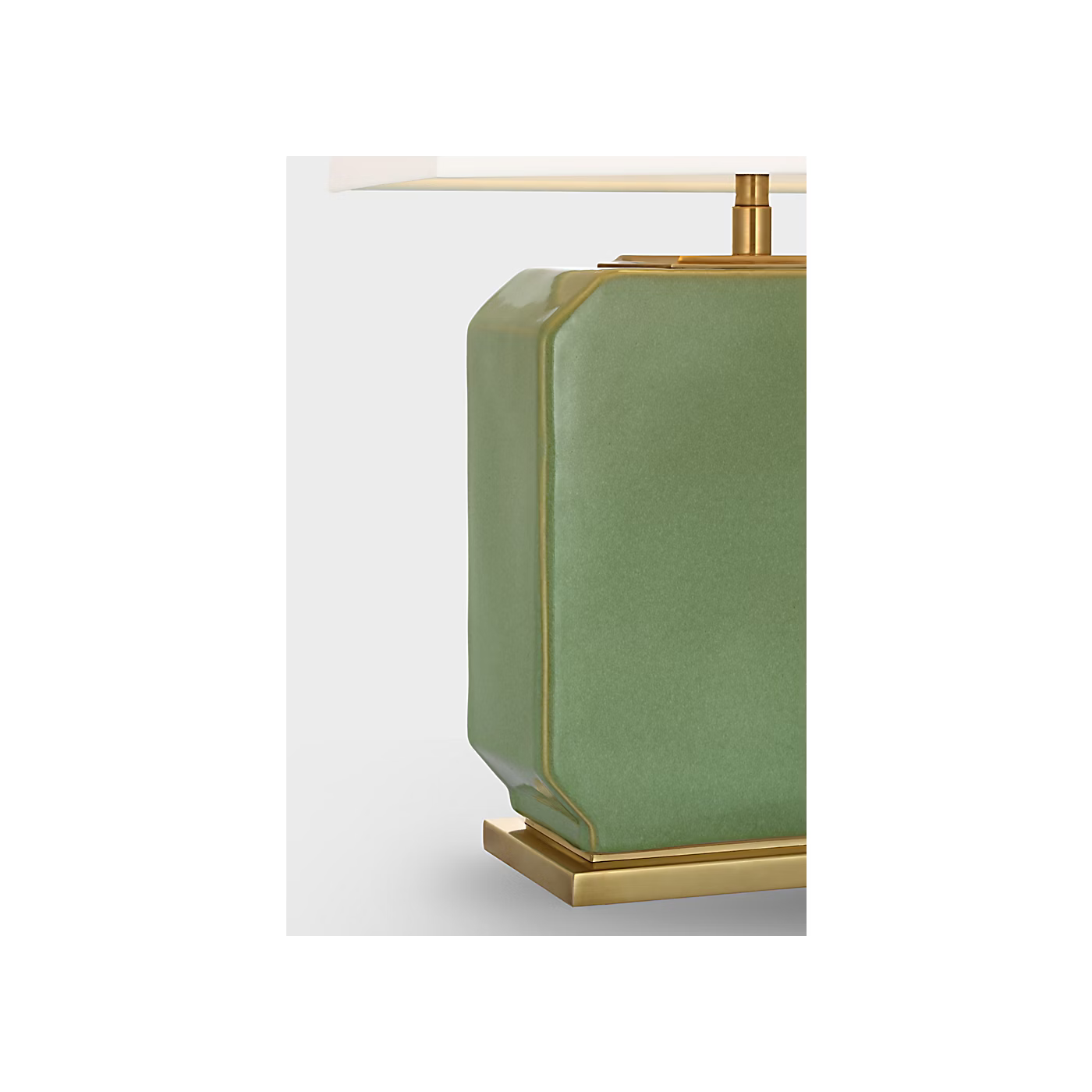 Monique 20" Table Lamp - Silk Green