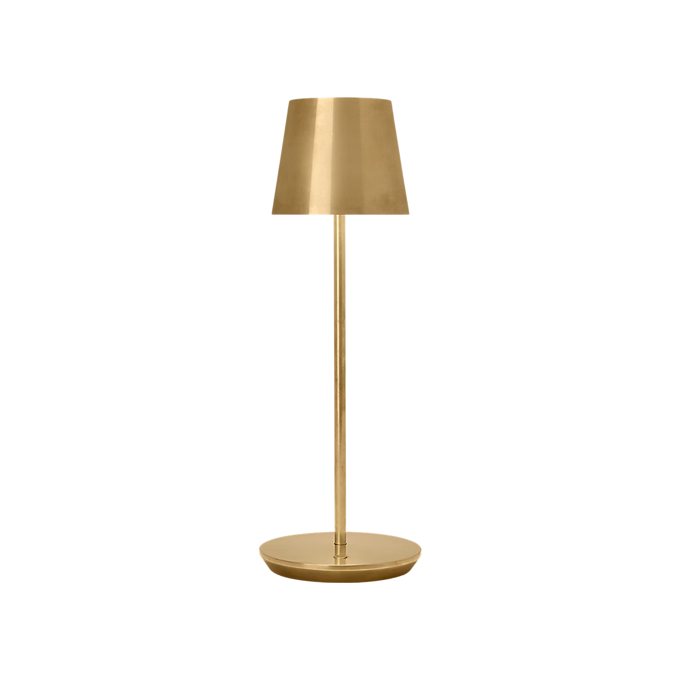 Nevis Rechargeable Table Lamp Natural Brass