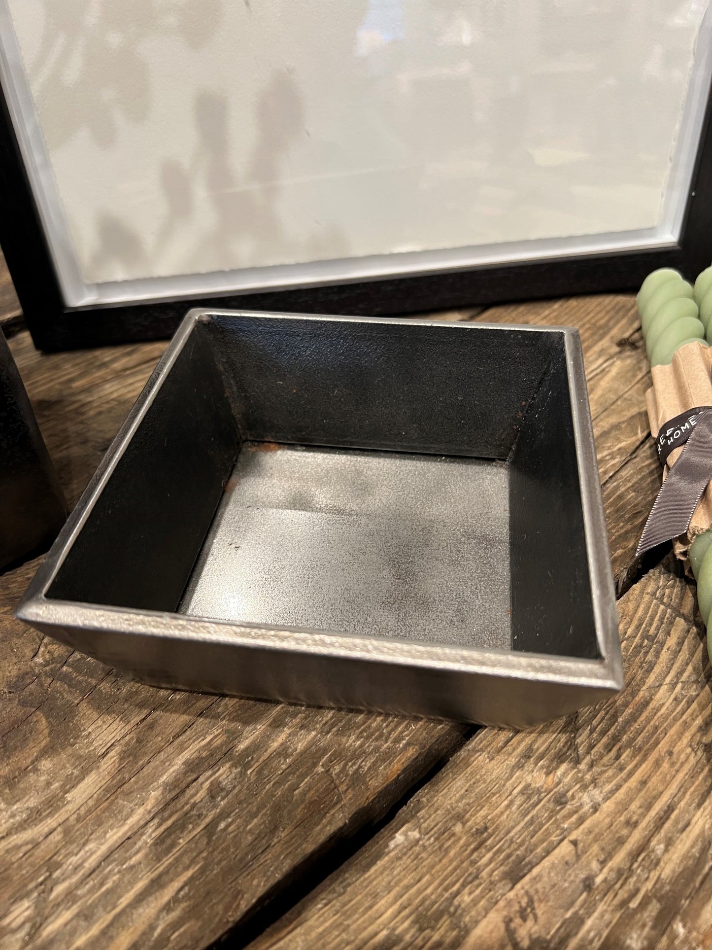 Bob Grosse - weighted square bowl