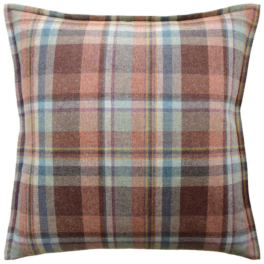 Throw Pillow:  Lindisfarne Plaid 22" x 22"