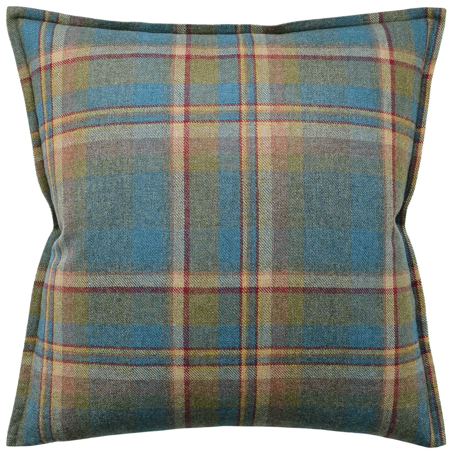 Throw Pillow:  Lindisfarne Plaid 22" x 22"