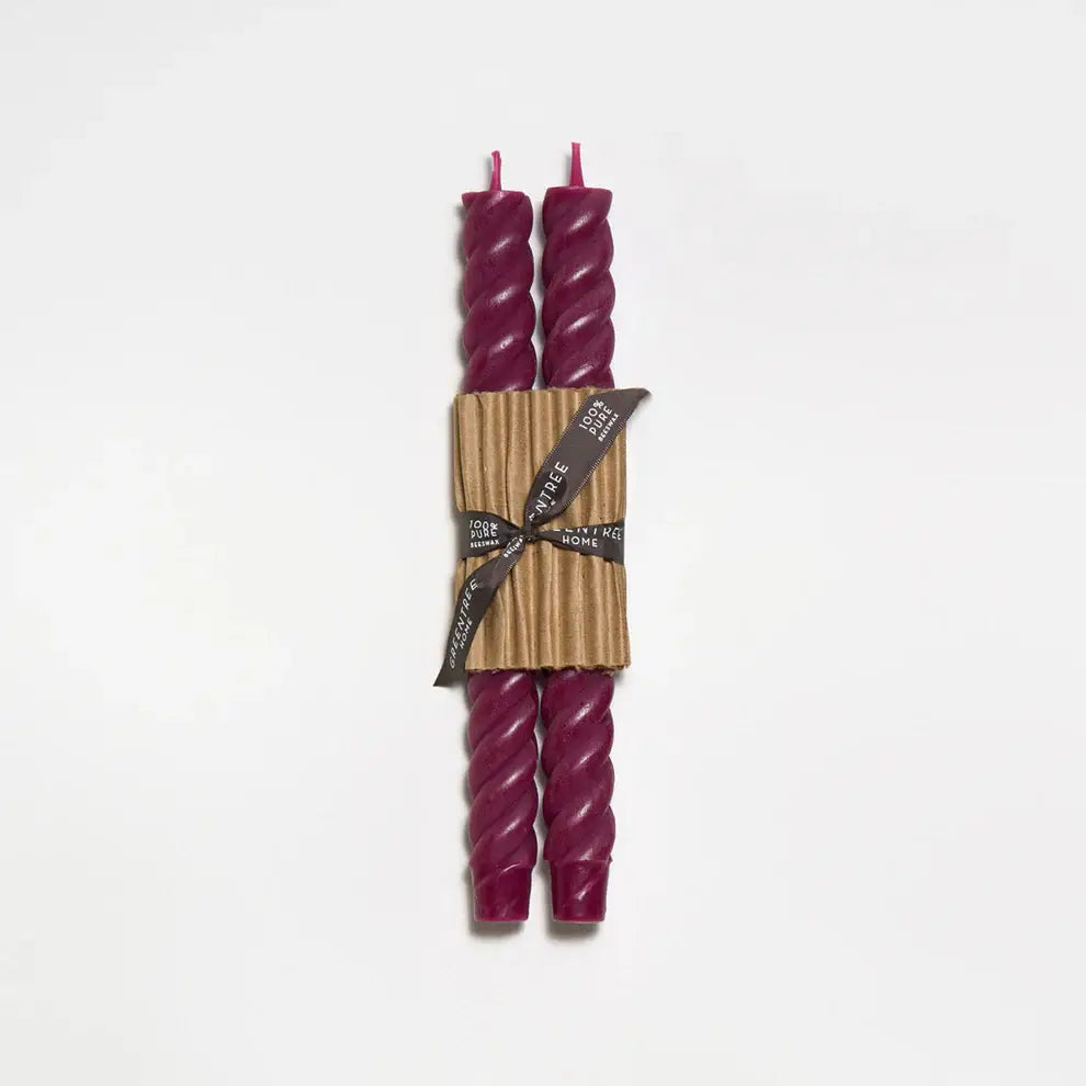 10" Rope Taper Candles