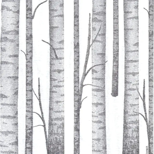 Paper Cocktail Napkins Pack of 20 Wood Grey