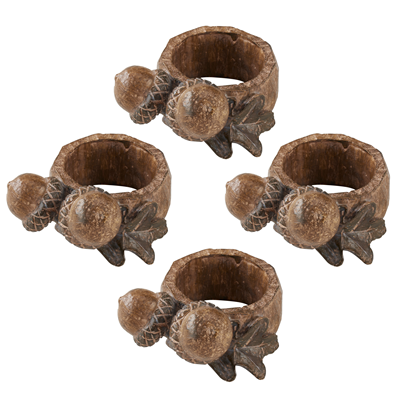 Acorn Napkin Ring - single