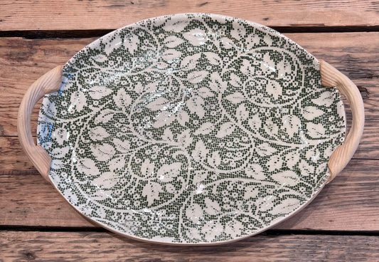 Sm Oval w/Handles Arcadia