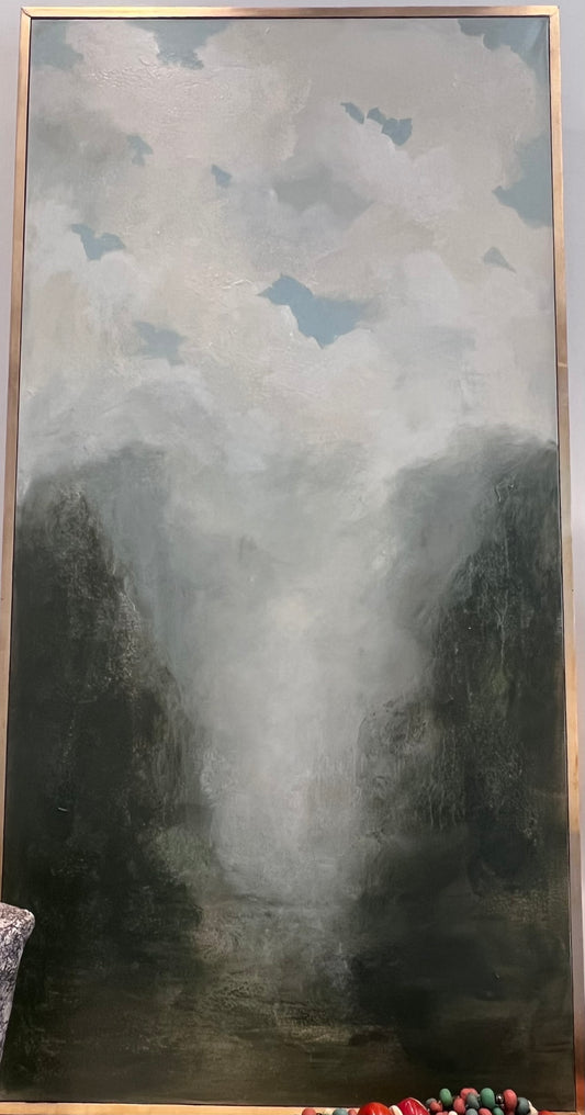 Artwork - Fred Cox - Plaster Landscape 36" x 72"