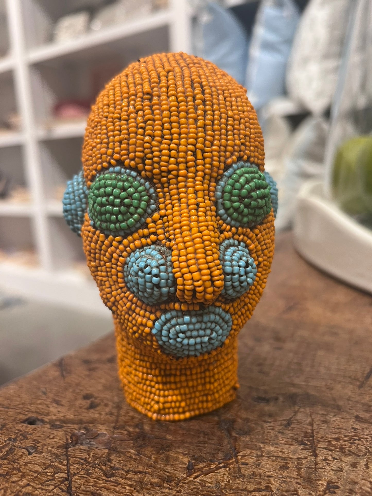 Handmade Beaded Head Small 2