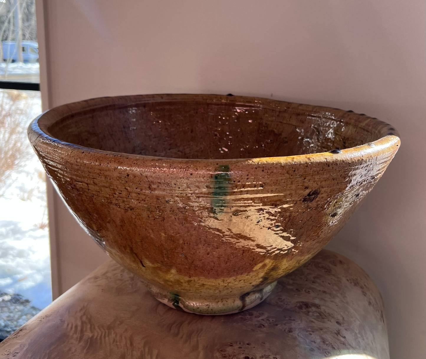 Large Tamegrout Bowl in Jaune (yellow)
