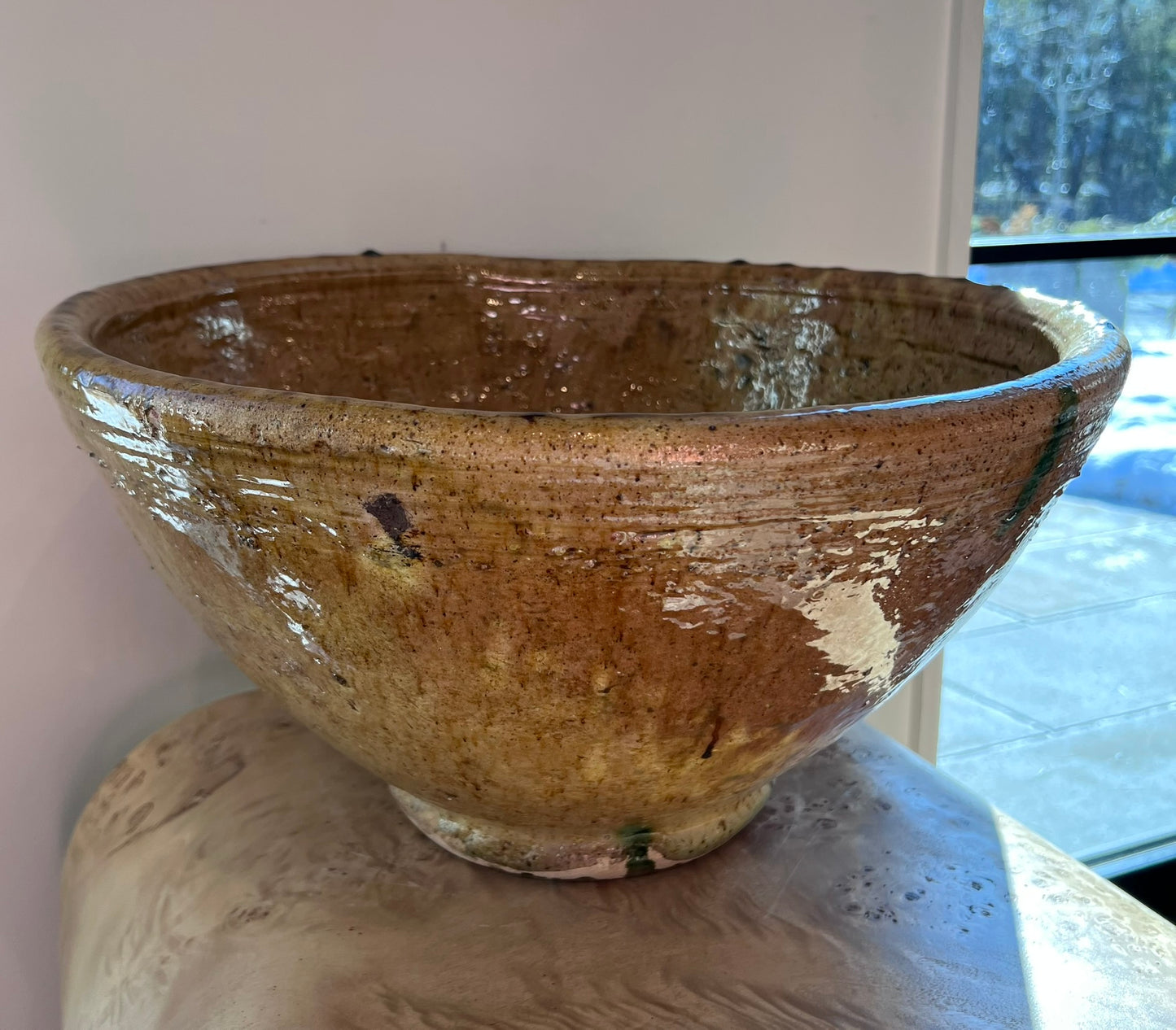 Large Tamegrout Bowl in Jaune (yellow)