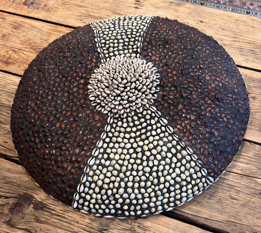 Moroccan Shell Shield Wall Art