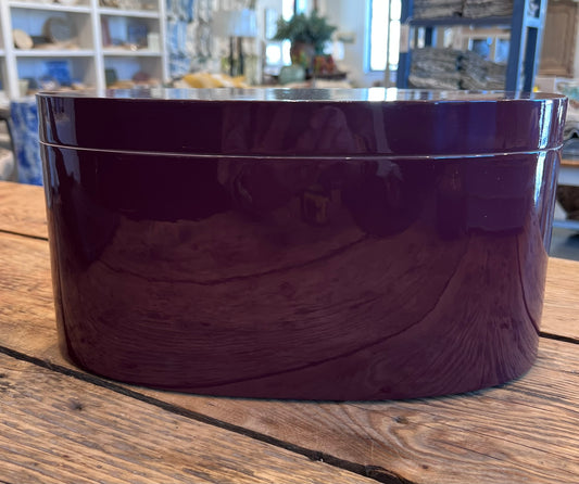 Oval Lacquer Boxes