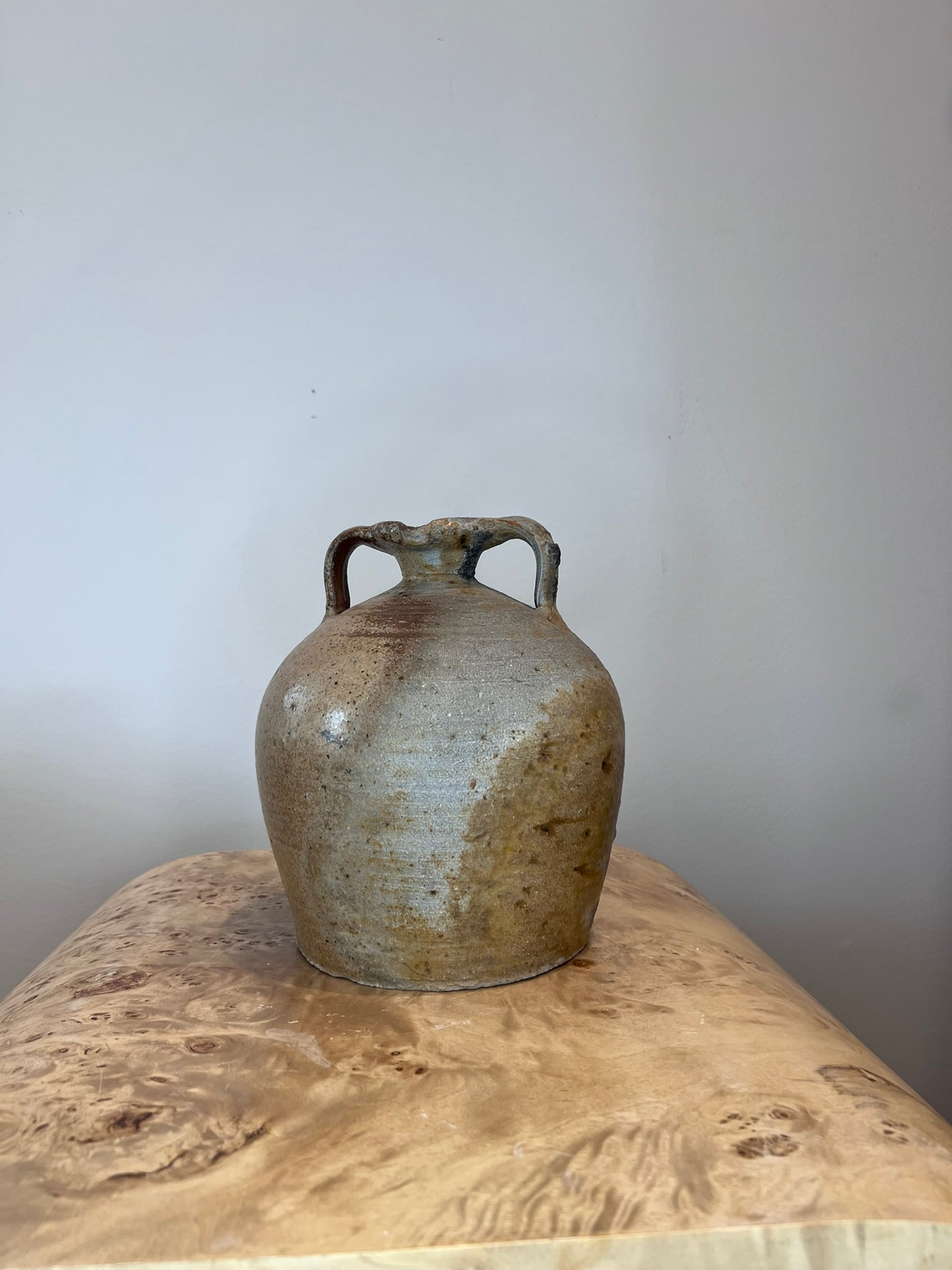 Antique French Earthenware Medium Urn 3