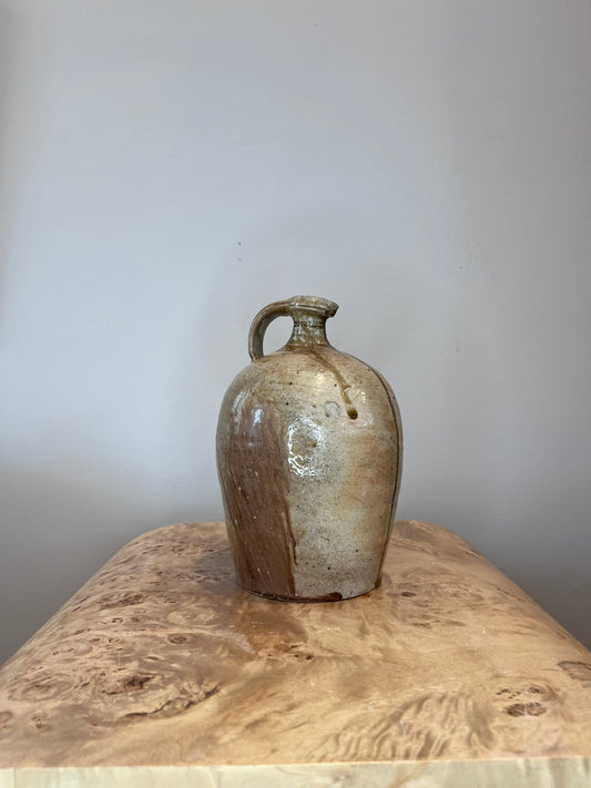Antique French Earthenware Small Urn 3