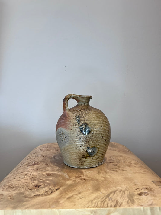 Antique French Earthenware Small Urn 4