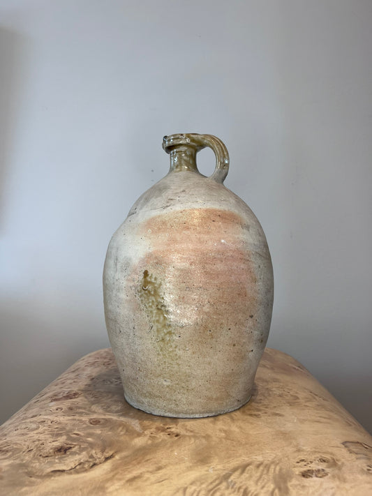 Antique French Earthenware Tall Urn 2