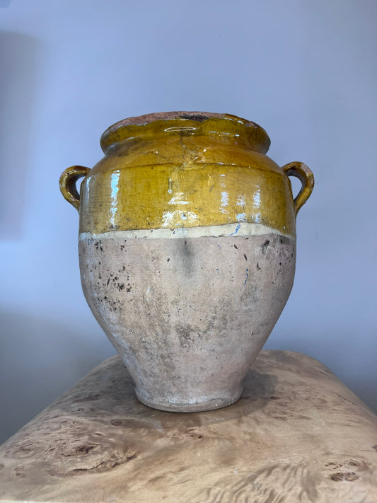 Antique French Medium Olive Jar 2
