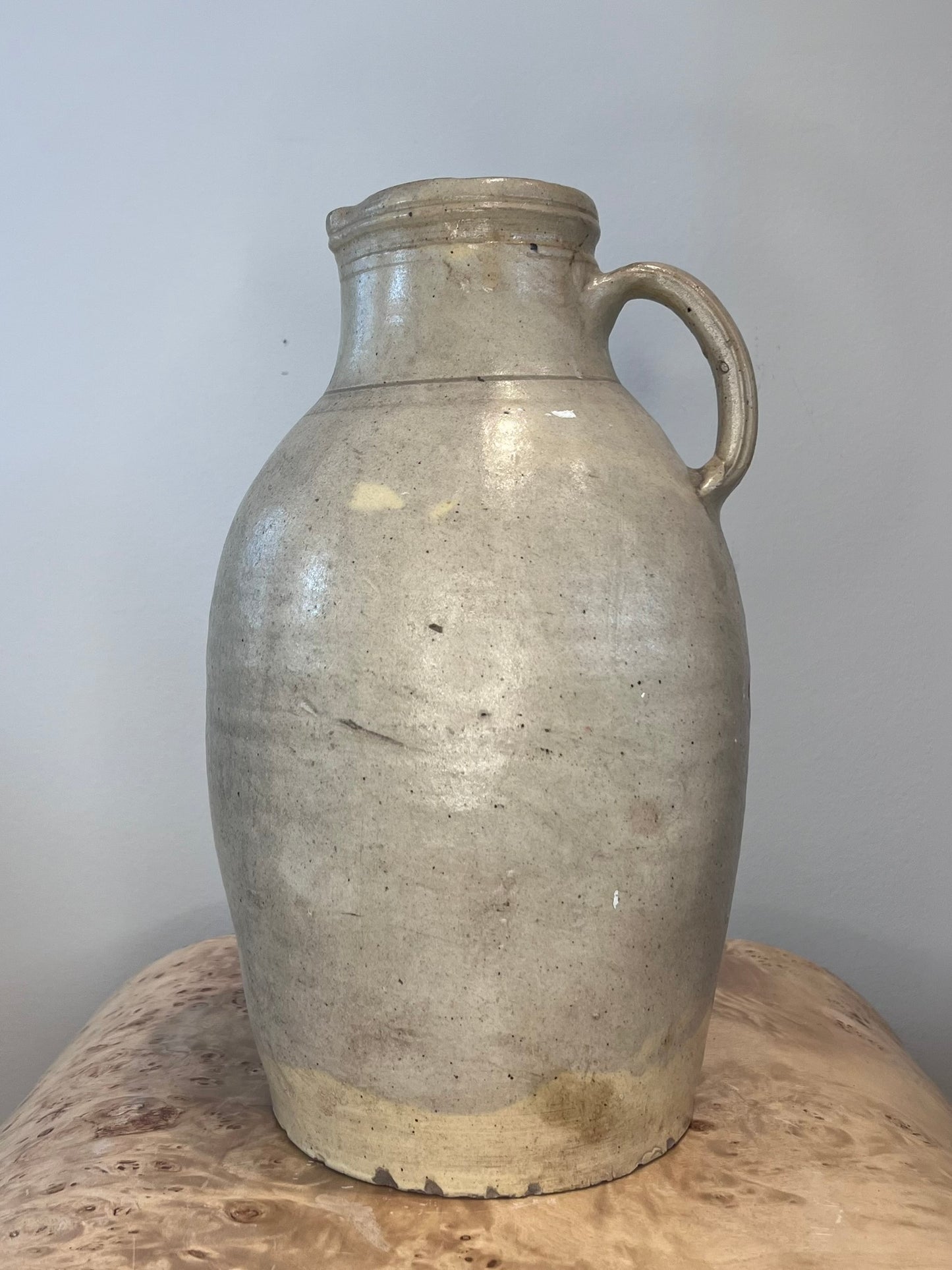 Antique French Earthenware Potier en Gres - sandstone