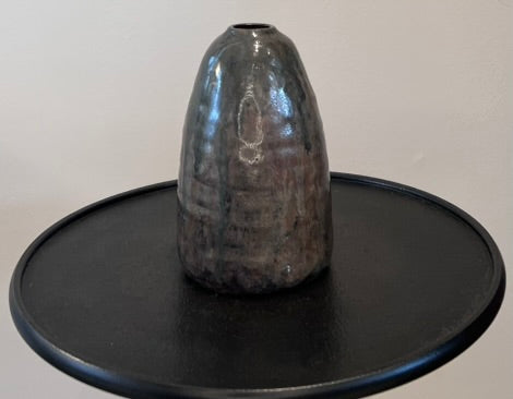 French Obus Vase – Sculptural French Ceramic Decorative Vase