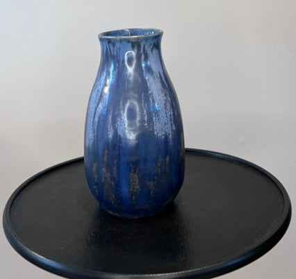 Lamite Blue Vase – Made in France Cobalt Ceramic