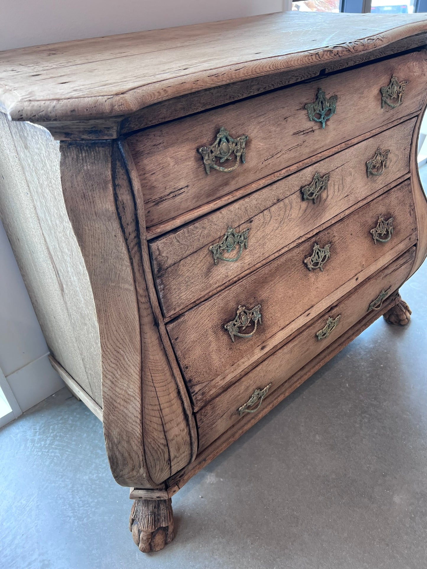 19th Century French Oak Commode (Dresser)