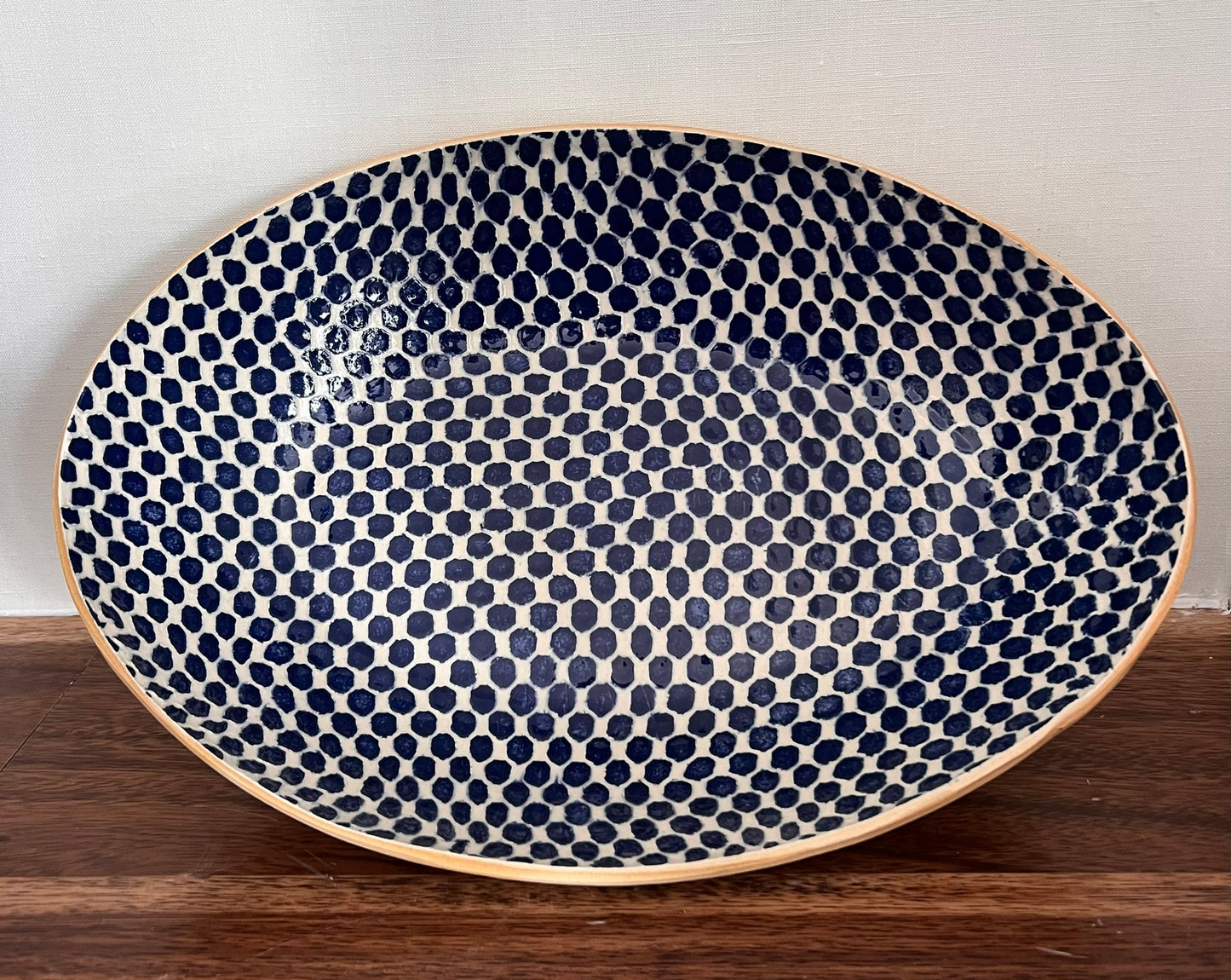 Large Nested Oval Bowl