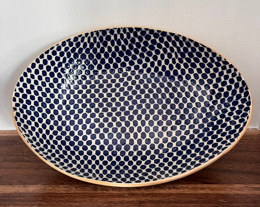 Large Nested Oval Bowl