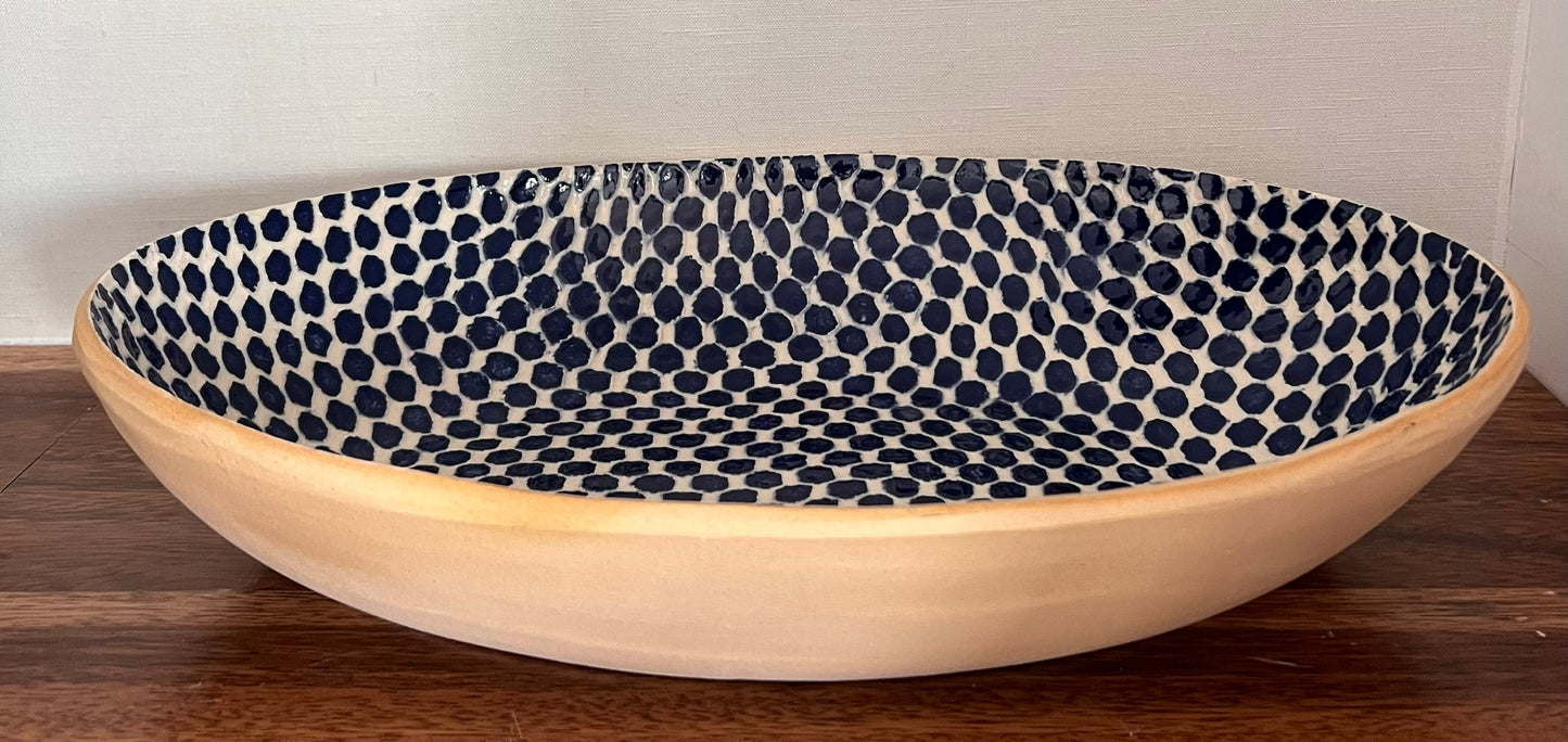 Large Nested Oval Bowl