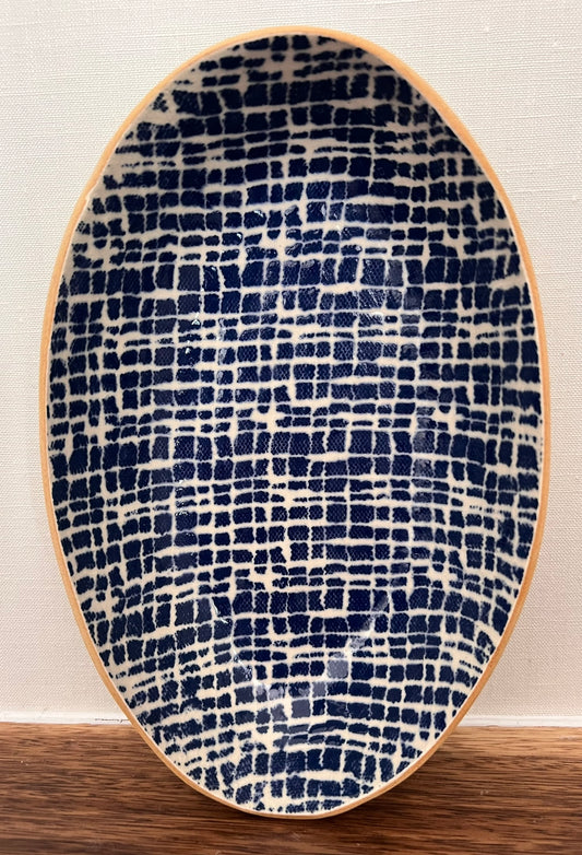 Small Nested Oval Bowl