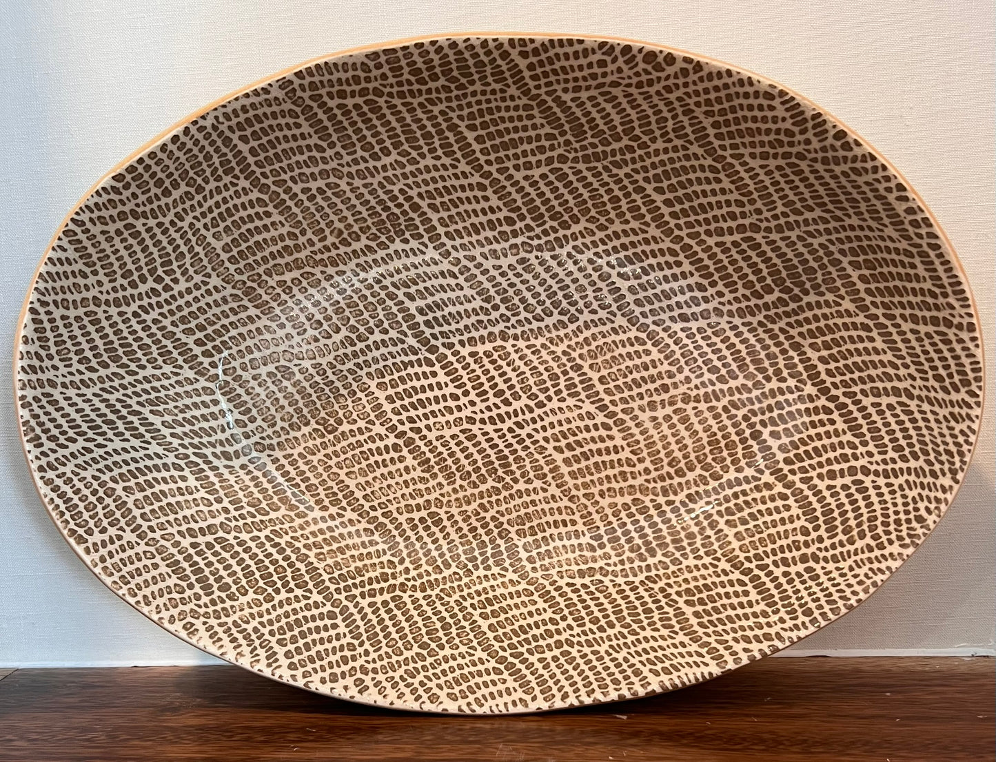 Large Nested Oval Bowl