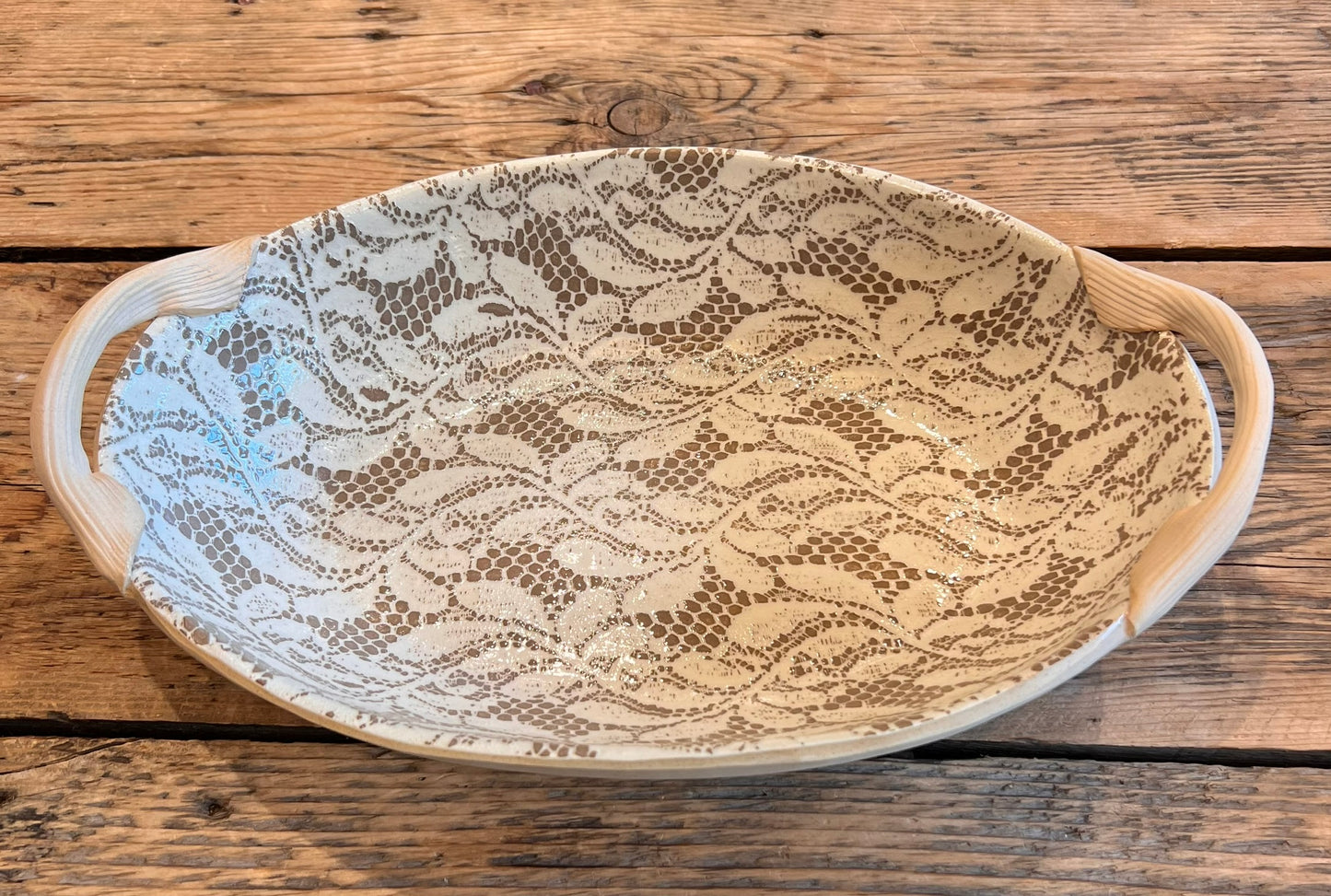 Nested Oval w/Handles Arbor