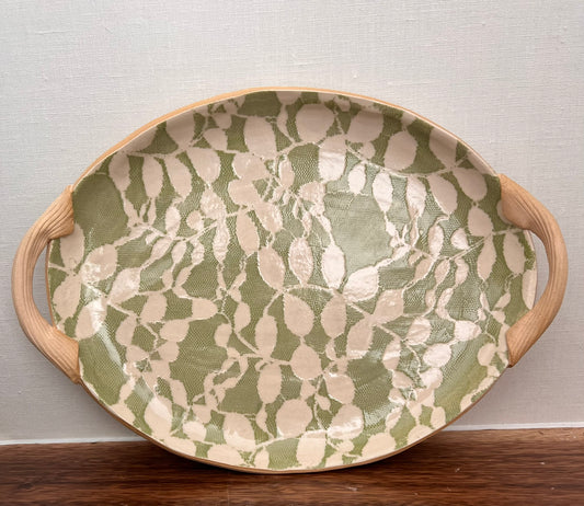 Small Oval w/Handles Aspen