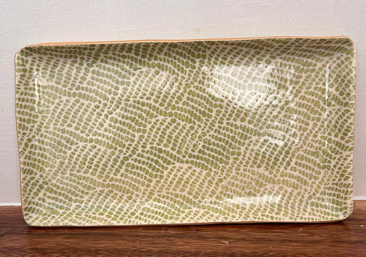 Small Stacking Rectangle Tray - Braid