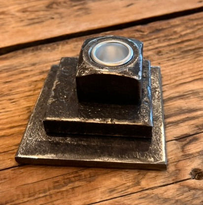 Bob Grosse - Steel Candlestick Holder