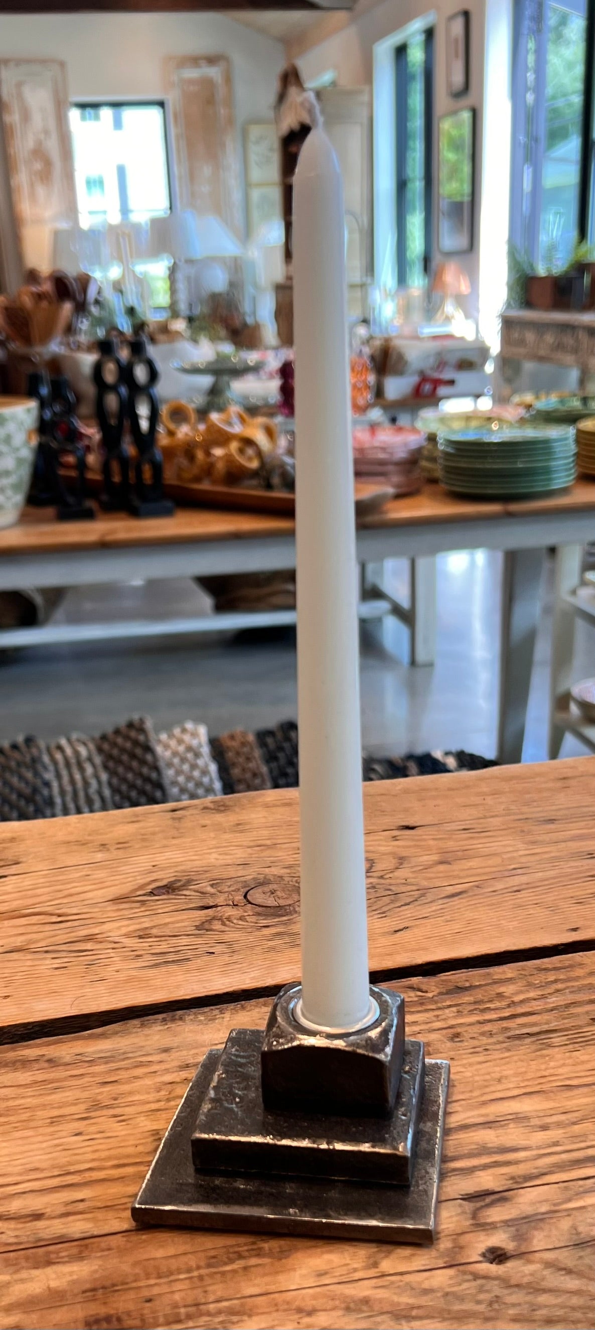Bob Grosse - Steel Candlestick Holder